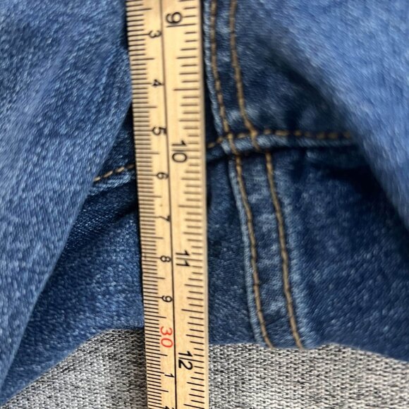 Old Navy Jeans Women's 10L Blue Original Straight Leg Mid Rise Medium Wash Denim - Picture 6 of 11